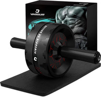 Ultimate Ab Roller Wheel for Home Gym - Complete Abs & Core Workout with Knee Pad Accessories for Full-Body Strength Training