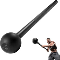 Ultimate Steel Mace Bell for Full Body Strength Training - Perfect for Muscle Building, Rehabilitation, and Stretching - Available in 5 to 30 Lbs for Men & Women